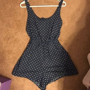 Blue romper